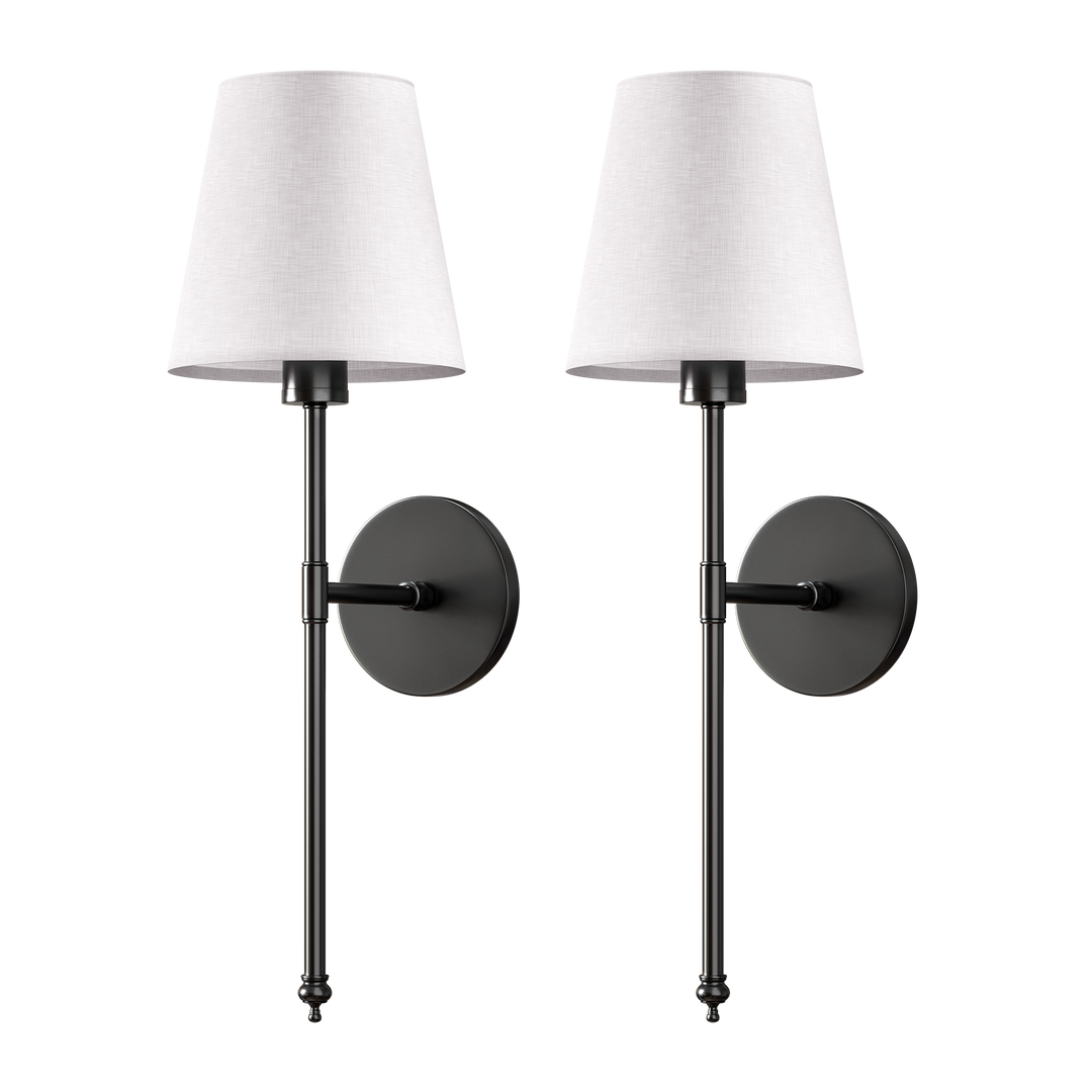 Battery-Powered Wall Lamp – Remote Control, No Drilling Required