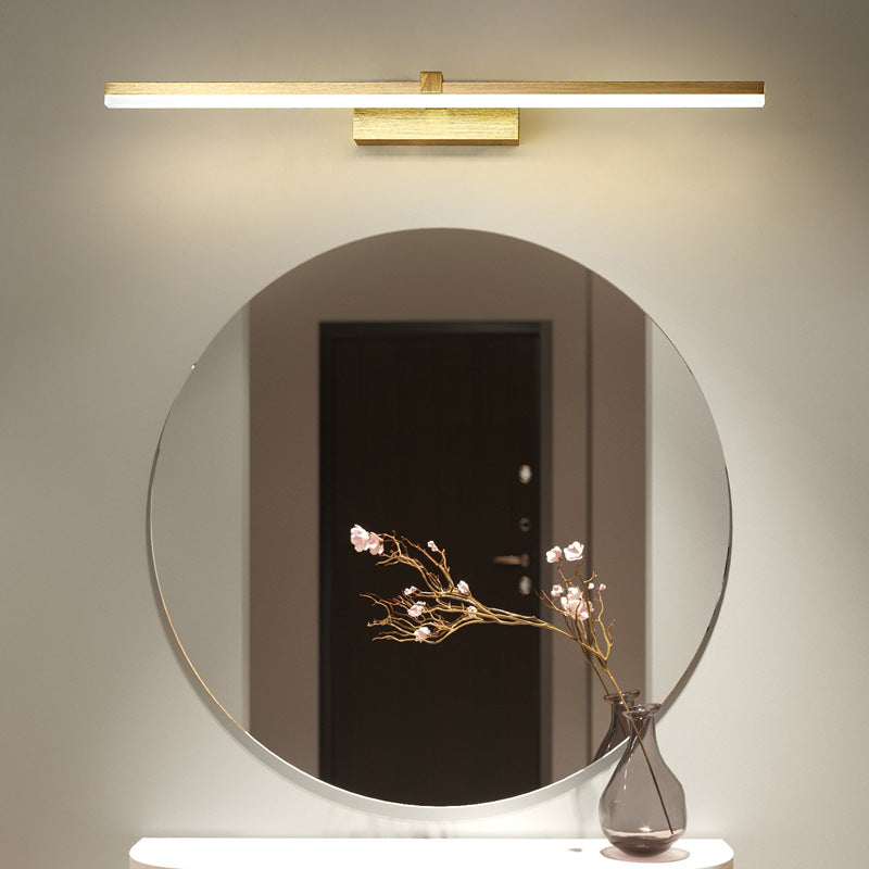 Golden Bathroom Light – Modern LED Lamp