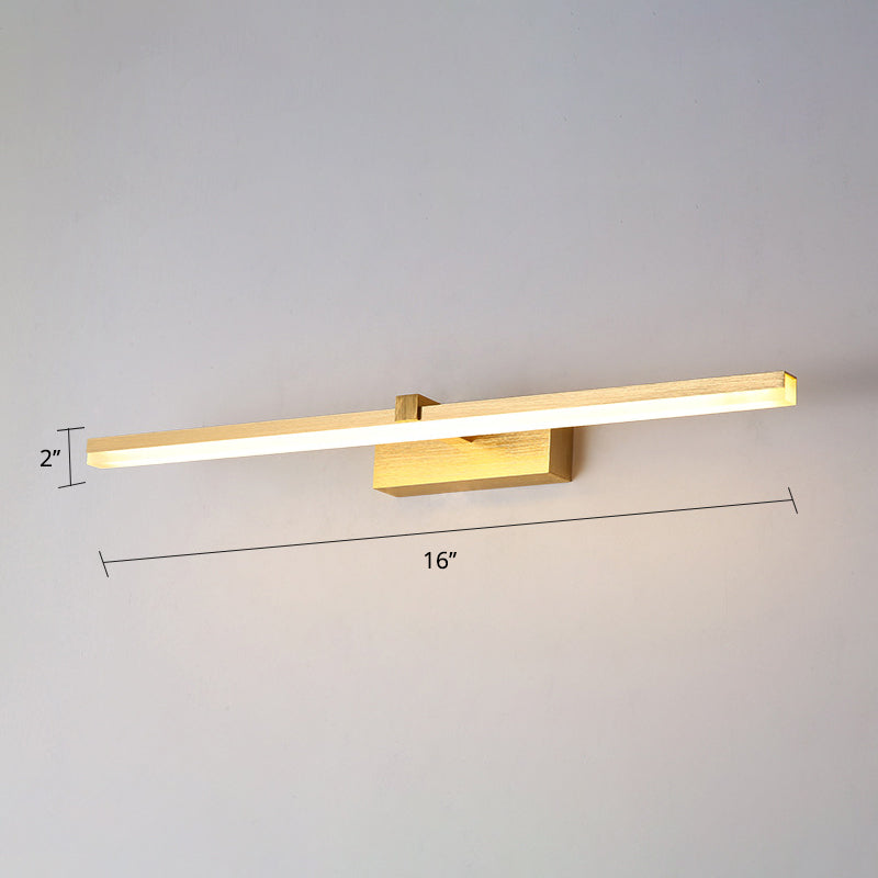 Golden Bathroom Light – Modern LED Lamp