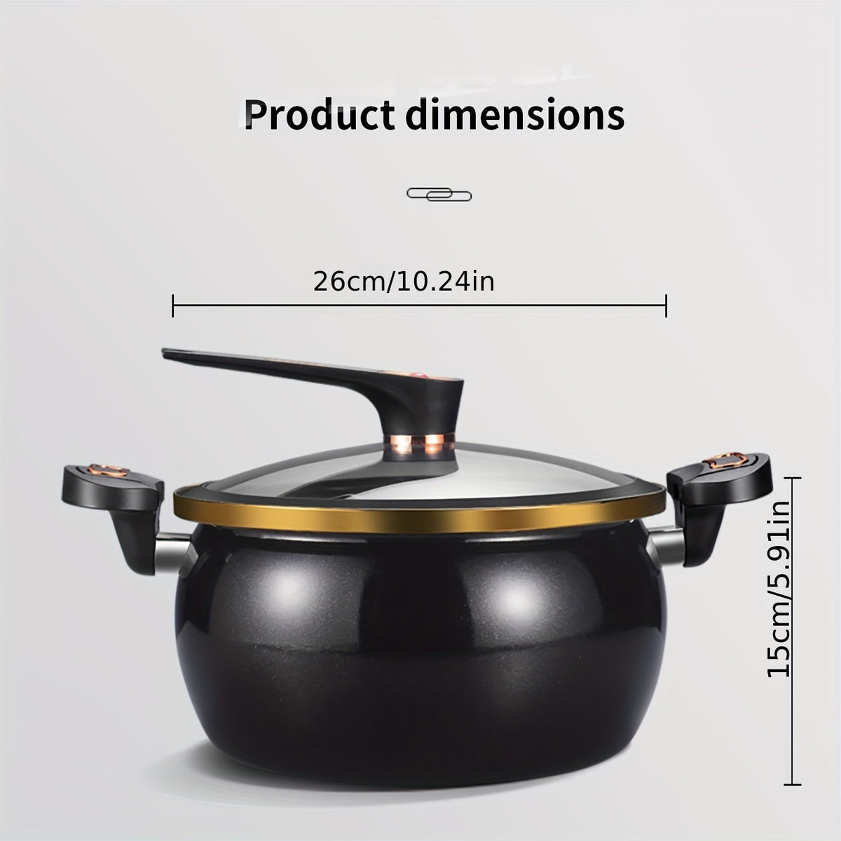 7L Multifunctional Cooking Pot – Stainless Steel Pot for Induction and Gas