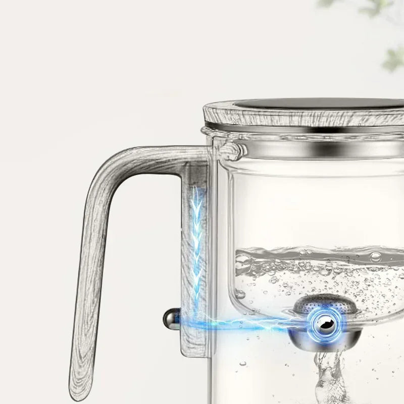 Glass Tea Maker – Elegant Teapot with Wooden Handle
