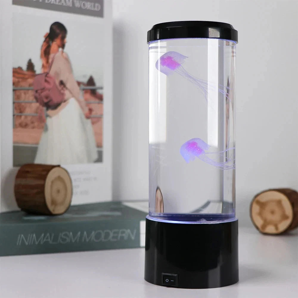Jellyfish LED Lamp – 7-Colour Changing Aquarium Night Light