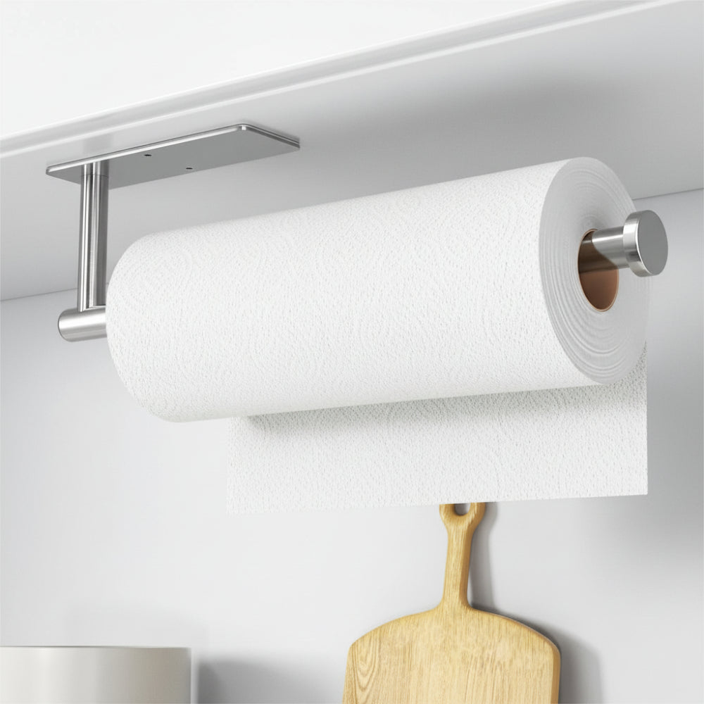 Under Cabinet Paper Towel Holder – Space-Saving Kitchen Organizer