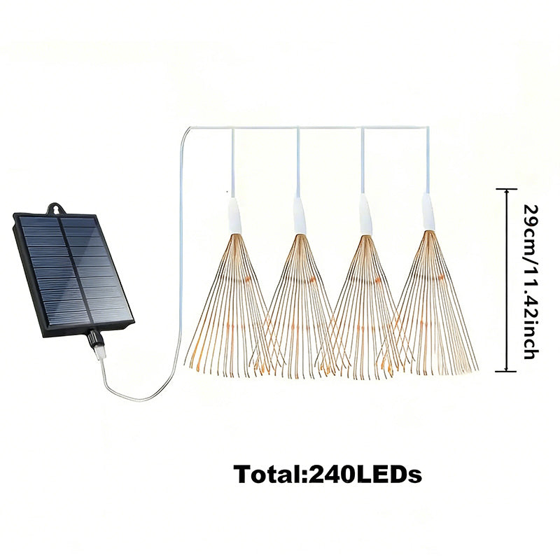 Solar Fireworks Light – LED Garden Light with Remote Control