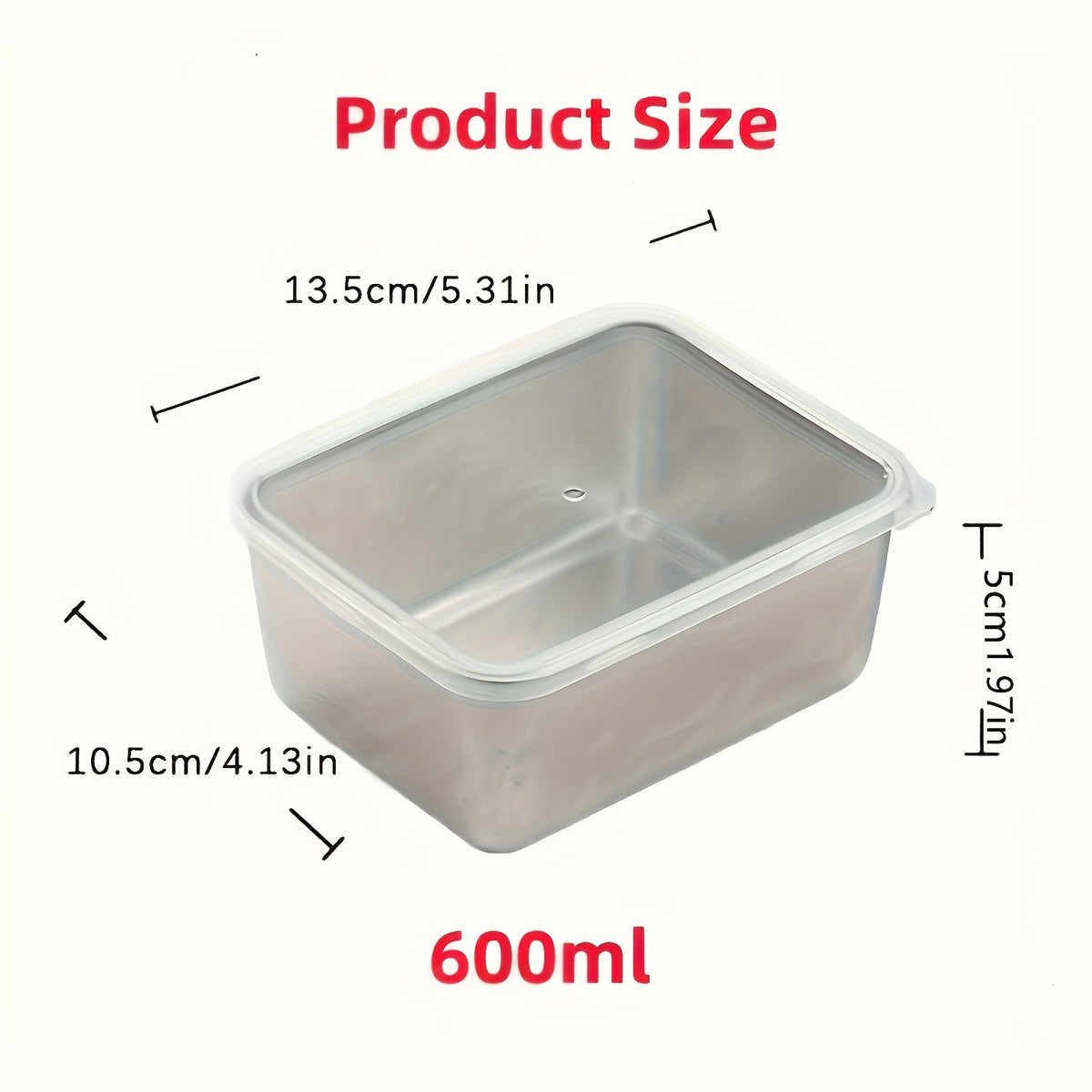 7-Piece Stainless Steel Food Storage Set – Leakproof Stackable Containers