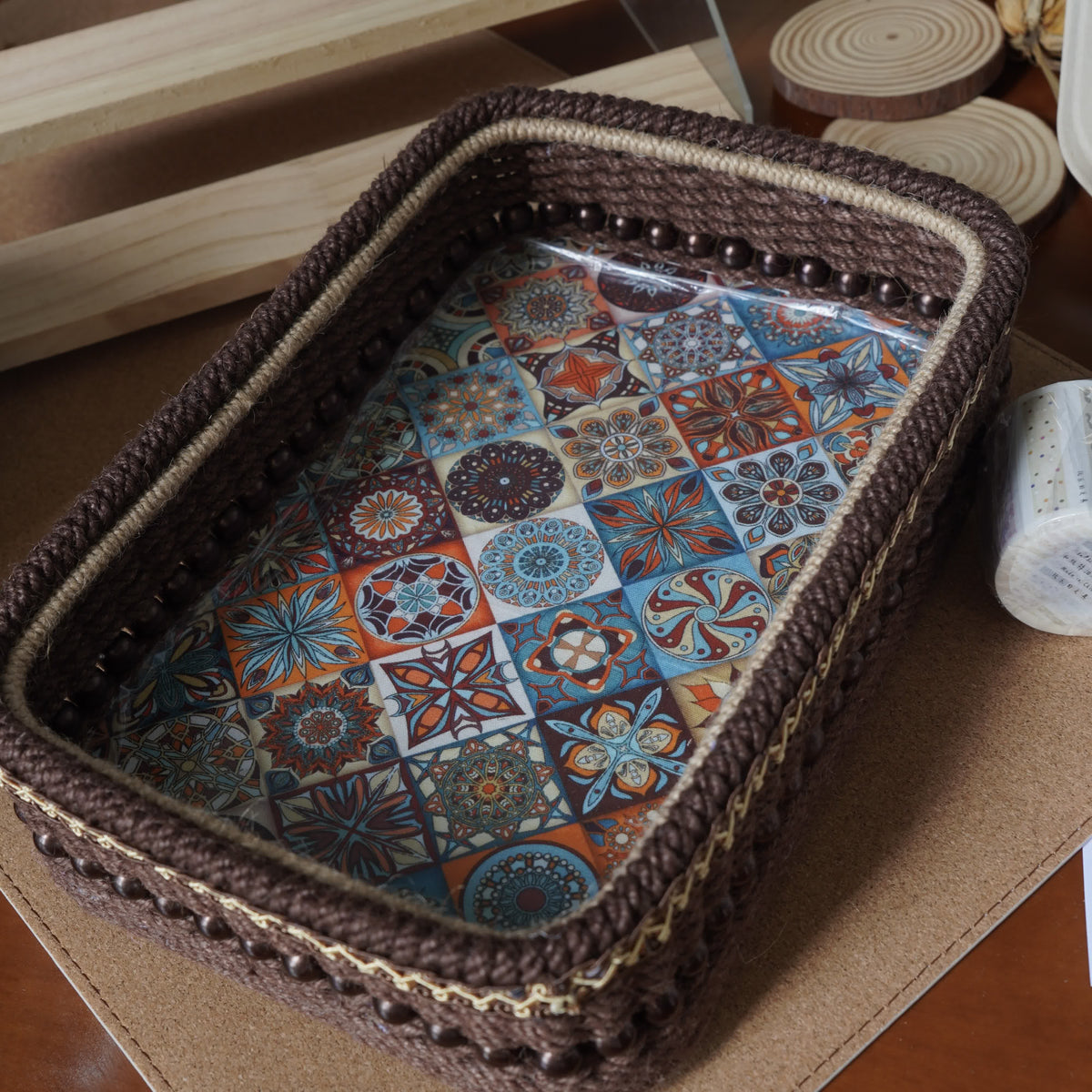 Hemp Storage Organizer – Eco-Friendly Storage Basket