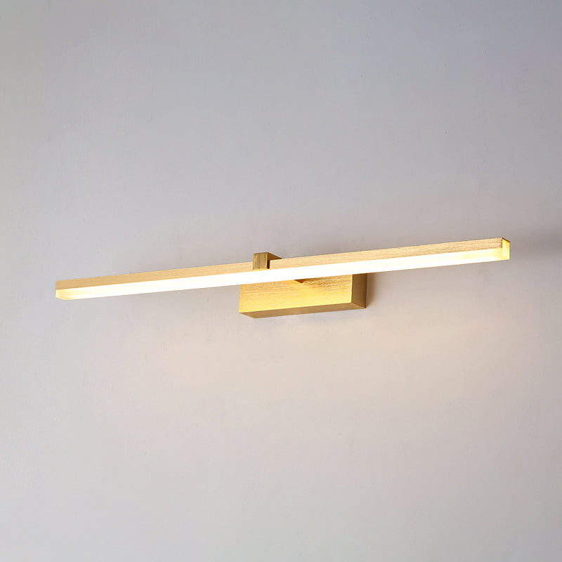 Golden Bathroom Light – Modern LED Lamp