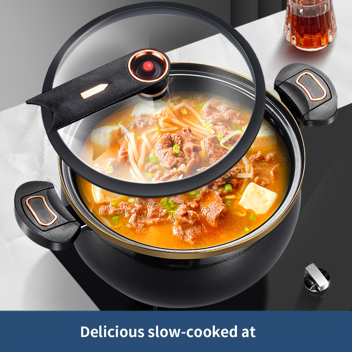 7L Multifunctional Cooking Pot – Stainless Steel Pot for Induction and Gas