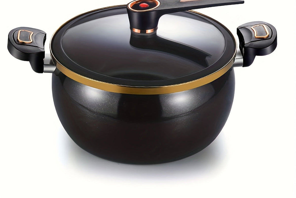 7L Multifunctional Cooking Pot – Stainless Steel Pot for Induction and Gas