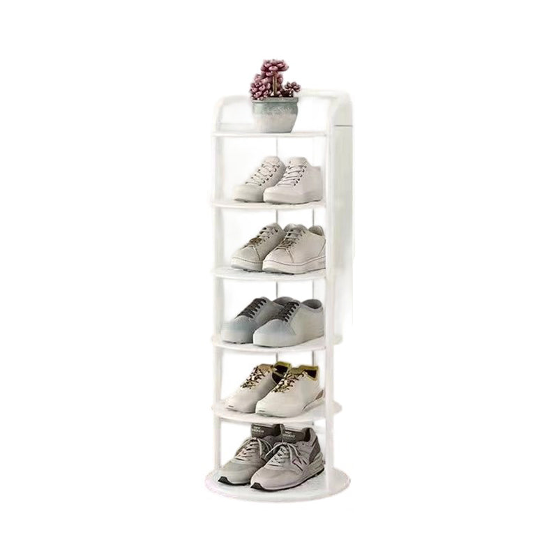 Multilevel Shoe Rack – Compact Round Shoe Organizer