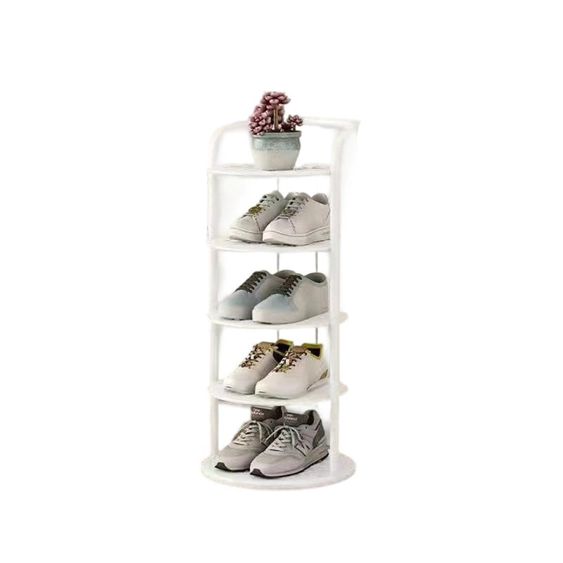 Multilevel Shoe Rack – Compact Round Shoe Organizer