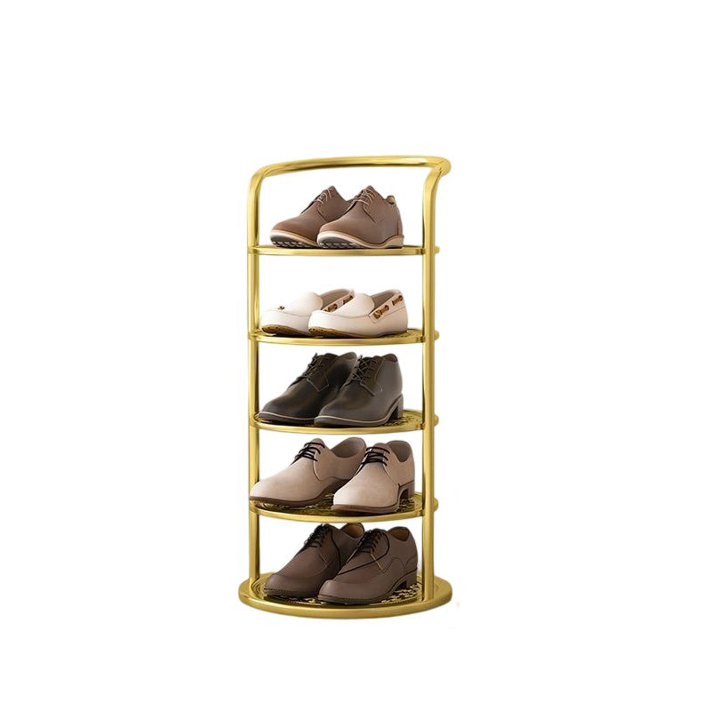 Multilevel Shoe Rack – Compact Round Shoe Organizer