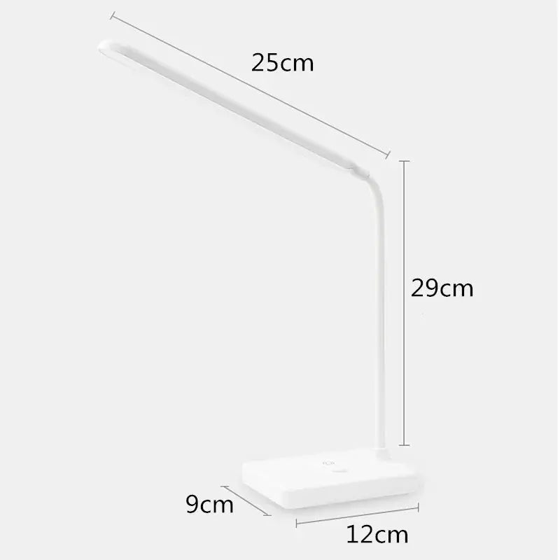 LED Table Lamp – Touch Control and USB Charging