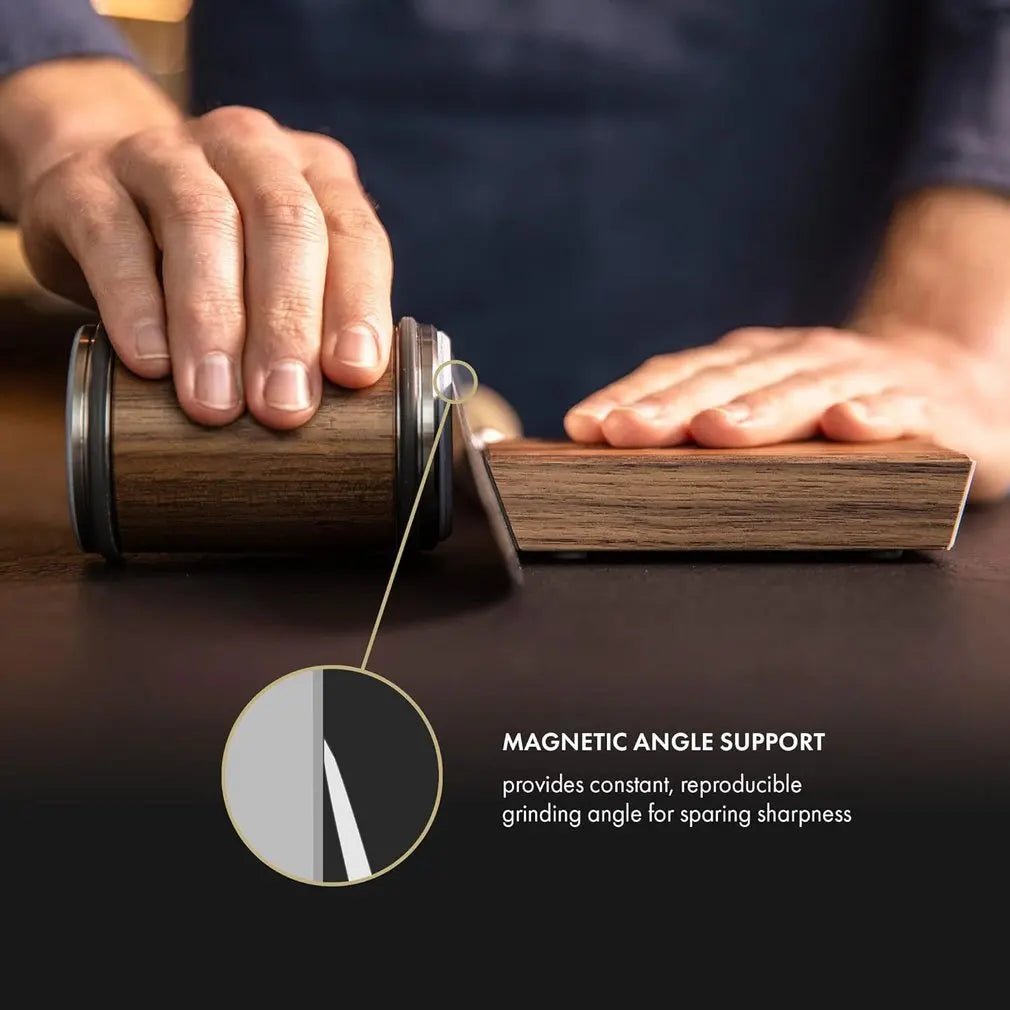 Roller Knife Sharpener – 15° Precision Sharpening Tool