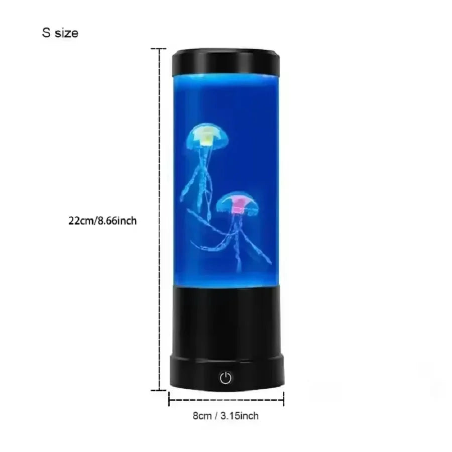 Jellyfish LED Lamp – 7-Colour Changing Aquarium Night Light