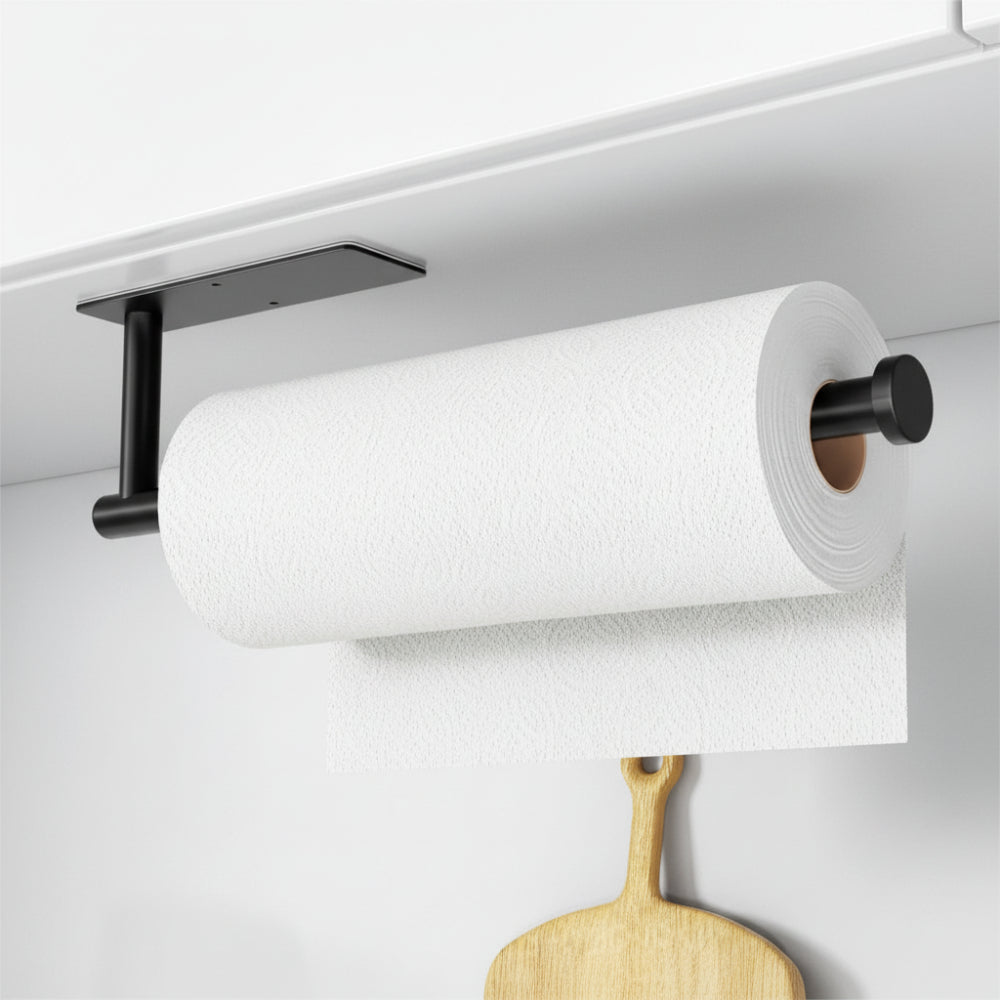 Under Cabinet Paper Towel Holder – Space-Saving Kitchen Organizer