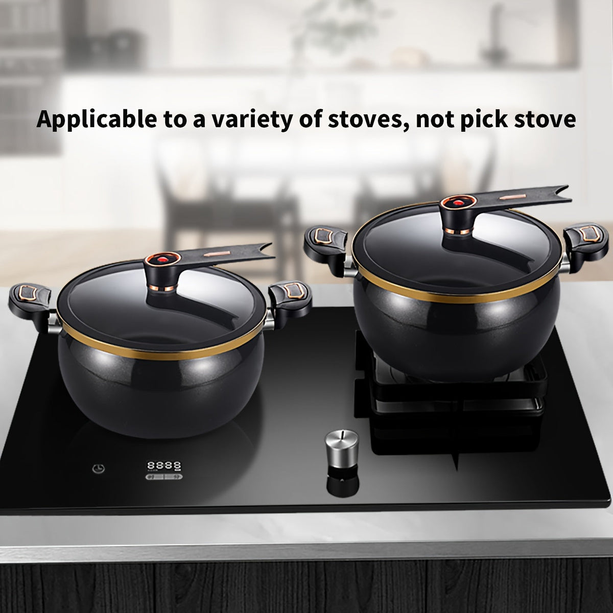 7L Multifunctional Cooking Pot – Stainless Steel Pot for Induction and Gas